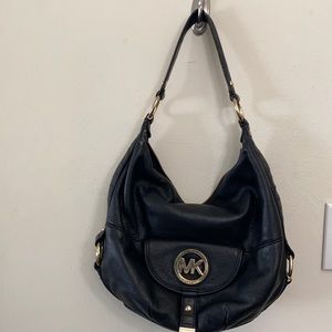 Michael Kors Black leather bag